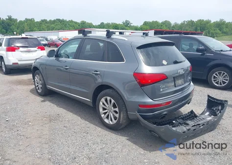 2016 Audi Q5 2.0T Premium from USA, damaged, VIN WA1C2AFP1GA003182